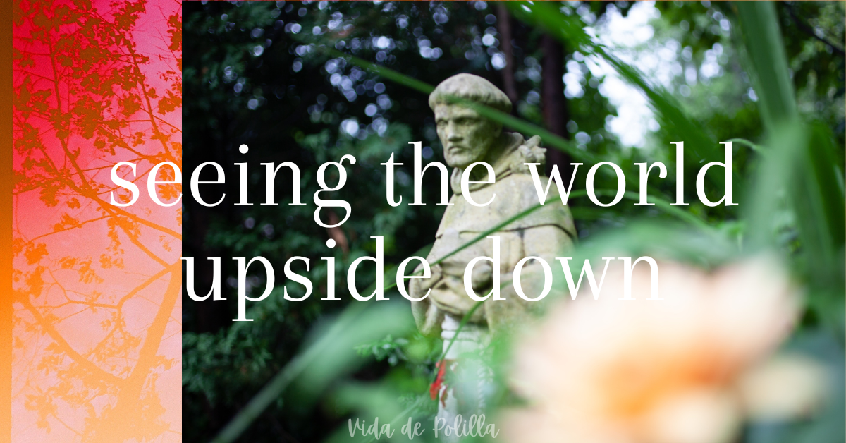 seeing the world upside down